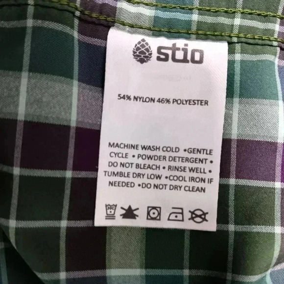 Stio Eddy  long-sleeved snap button down Shirt. Men's size XL - Picture 4 of 8
